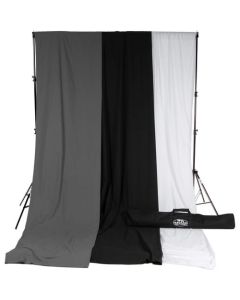 Backdrop Set with Stand 8ftx12ft