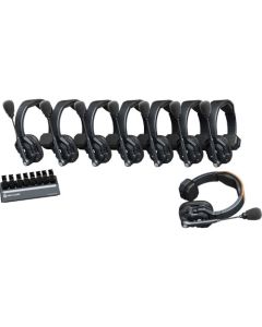 Hollyland Solidcom SE-8S Full-Duplex Talkback Intercom System with 8 Headsets