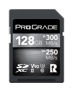 ProGrade 128GB UHS-II V90 300R SD Card