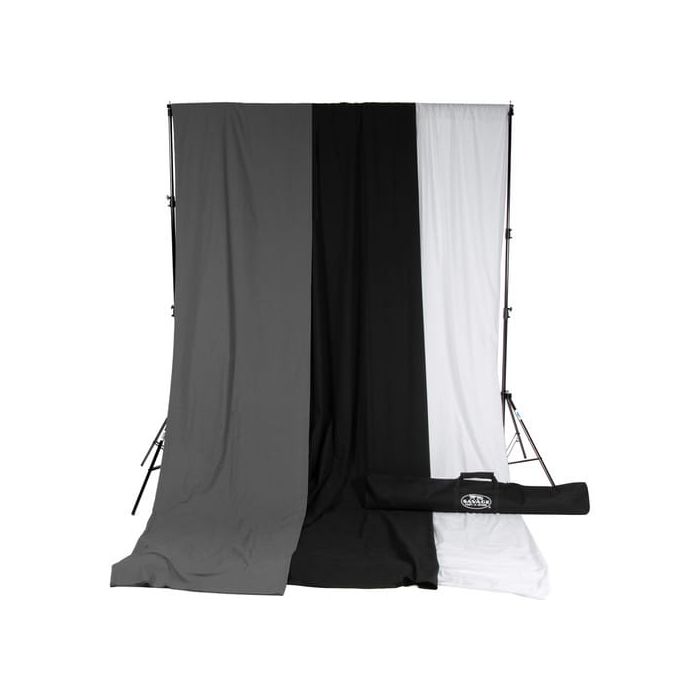 Backdrop Set with Stand 8ftx12ft