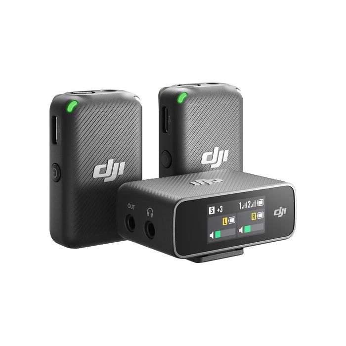 DJI Mic 2-Person Wireless Microphone / Recorder for Camera and Smartphone