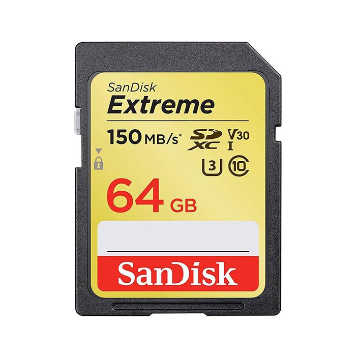 Sandisk Extreme 64GB SDHC UHS1 90MB/s Card