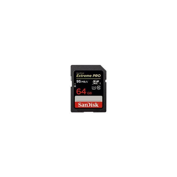 Sandisk Extreme Pro 64GB SDHC UHS1 95MB/s Card