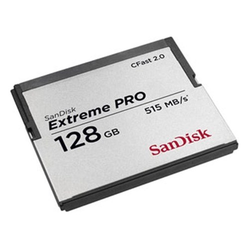 Sandisk 128GB Extreme Pro CFast Card 525MB/s 3500x for sale 