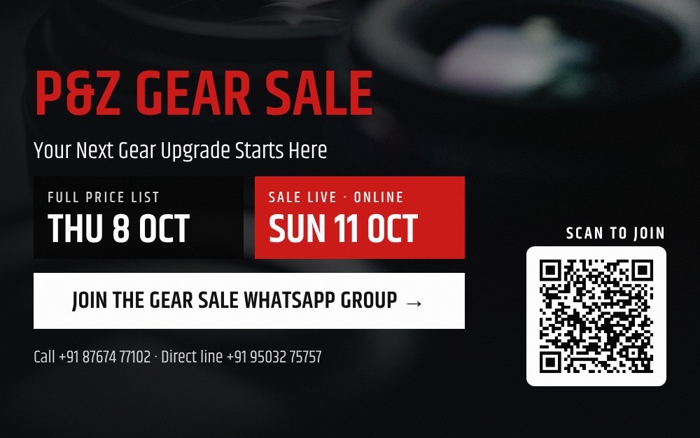 P&Z Gear Sale: Join the WhatsApp group