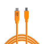TetherPro USB-C to 2.0 Mini-B Cable 15 feet