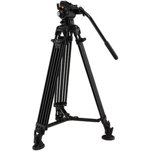  E-Image Video Tripod 7402A with Fluid Head 7060H for sale 