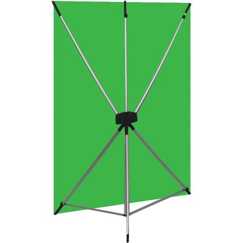  Westcott X-Drop 5ft x 7ft Backdrop Kit Chroma-Key Green for sale 